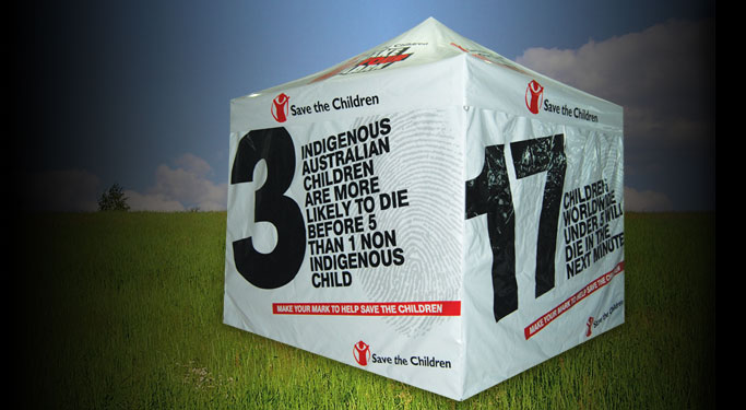 Tents Custom Printed 
